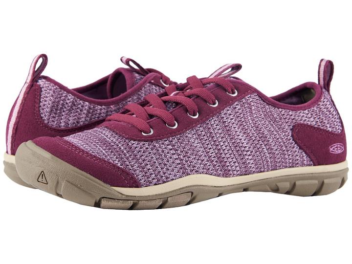 Keen Hush Knit (grape Wine/lavender Herb) Women's Shoes