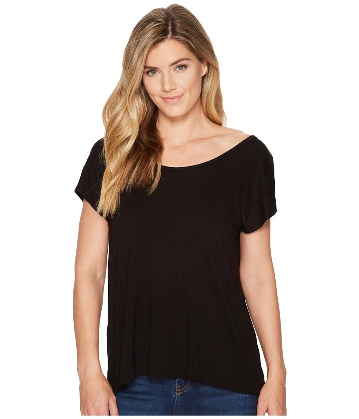 Kavu Eleanor Top (jet Black) Women's Clothing