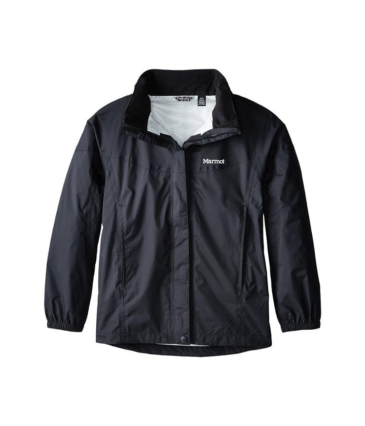 Marmot Kids Girl's Precip Jacket (little Kids/big Kids) (black) Girl's Coat