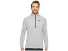 Nike Dry Training 1/4 Zip Top (dark Grey Heather/black/black) Men's Fleece