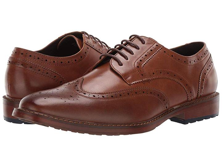 Van Heusen George (cognac) Men's Shoes