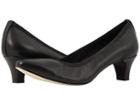 Walking Cradles Izzy (black Leather) Women's 1-2 Inch Heel Shoes