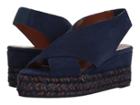 Aquatalia Jaida (navy Suede) Women's Shoes