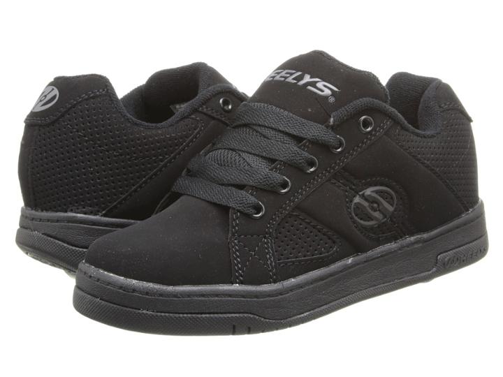 Heelys Split (little Kid/big Kid/men's) (black/black) Boys Shoes