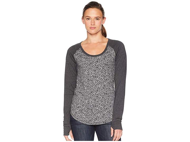 Tentree Treescape Long Sleeve (meteorite) Women's Clothing