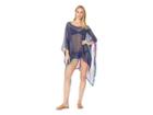 Echo Design Pom Pom Caftan (navy) Women's Clothing