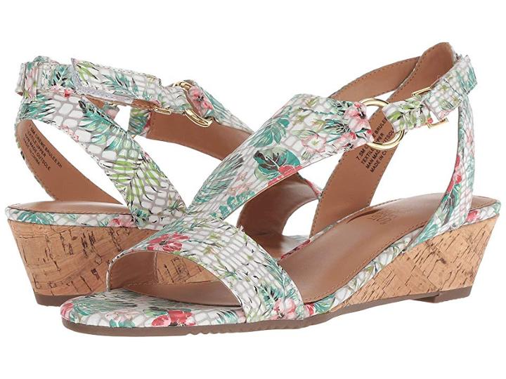 Aerosoles Creme Brulee (floral Combo) Women's  Shoes