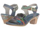 L'artiste By Spring Step Isobel (blue) Women's Shoes