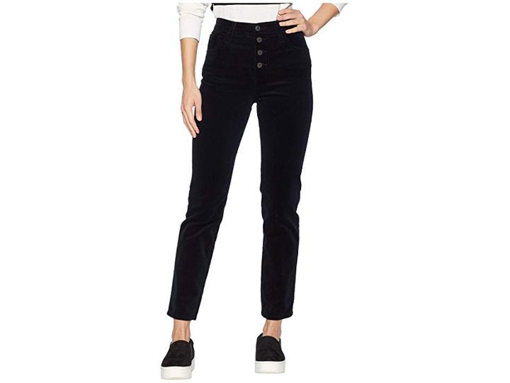 Ag Adriano Goldschmied Isabelle Button Up In Super Black (super Black) Women's Jeans