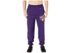 Champion College Clemson Tigers Eco(r) Powerblend(r) Banded Pants (champion Purple 1) Men's Casual Pants