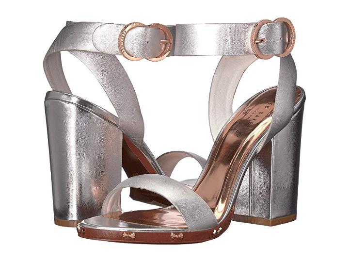 Ted Baker Lylea (silver Leather) Women's Shoes