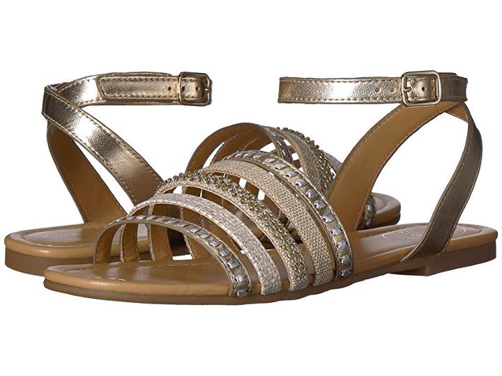 Jack Rogers Hannah (platinum/silver) Women's Sandals