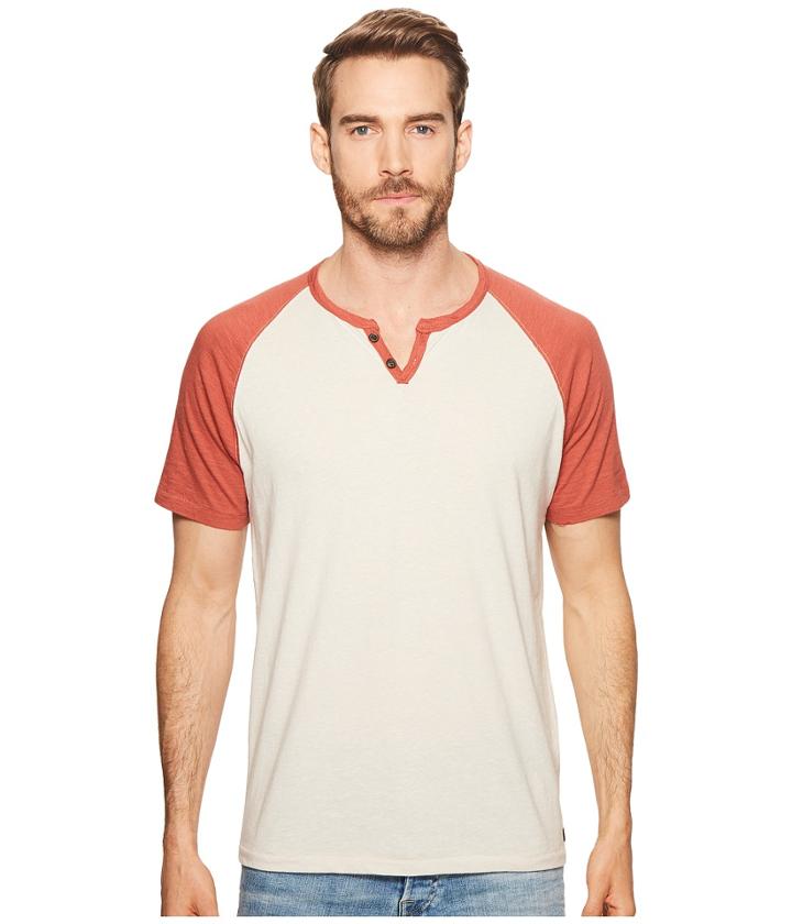 Lucky Brand Color Block Henley Shirt (multi 1) Men's Clothing