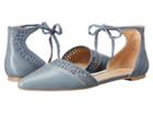 Franco Sarto Shirley (country Blue Leather) Women's Dress Flat Shoes