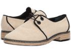 Tory Burch Fawn Oxford Espadrille (natural/black) Women's Lace Up Casual Shoes