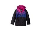 Burton Kids Girls Hart Jacket (little Kids/big Kids) (true Black/grapeseed/petunia) Girl's Coat