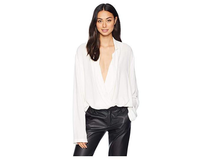 Free People Elsa Bodysuit (cream) Women's Jumpsuit & Rompers One Piece