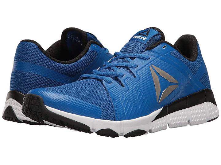 Reebok Trainflex (awesome Blue/white/black/pewter) Men's Cross Training Shoes
