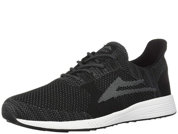 Lakai Evo (black/grey Knit) Men's Skate Shoes