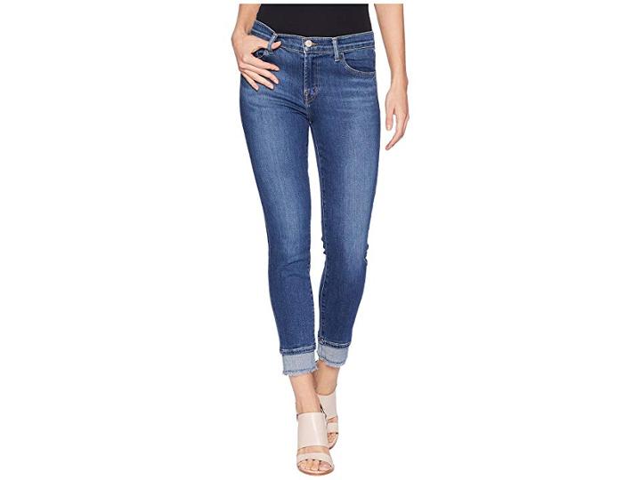 J Brand 835 Mid-rise Crop Skinny In Hewes (hewes) Women's Jeans