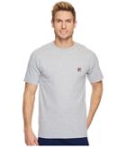 Fila F Box T-shirt (grey Heather) Men's T Shirt