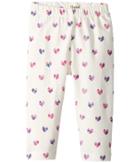Hatley Kids Prism Hearts Mini Leggings (infant) (white) Girl's Casual Pants