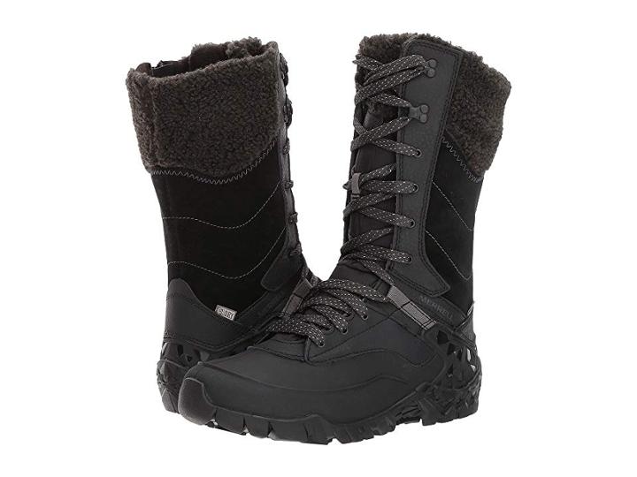 Merrell Aurora Tall Ice+ Waterproof (black) Women's Boots