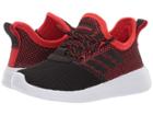 Adidas Kids Lite Racer Reborn (little Kid/big Kid) (core Black/core Black/active Red) Kid's Shoes