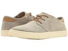 Toms Carlo (cement Micro Corduroy) Men's Lace Up Casual Shoes