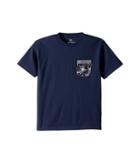 Rip Curl Kids Mack Premium Pocket Tee (big Kids) (navy) Boy's T Shirt