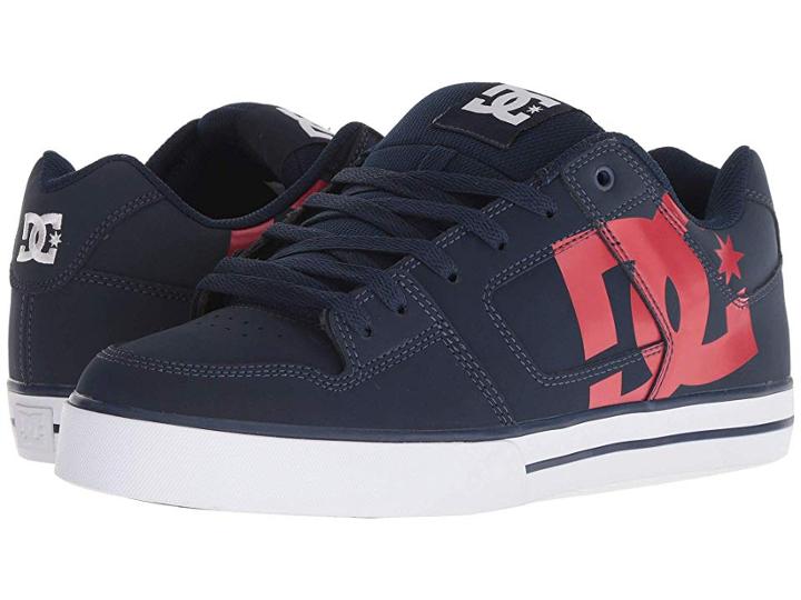 Dc Pure Sp (navy/red) Men's Skate Shoes