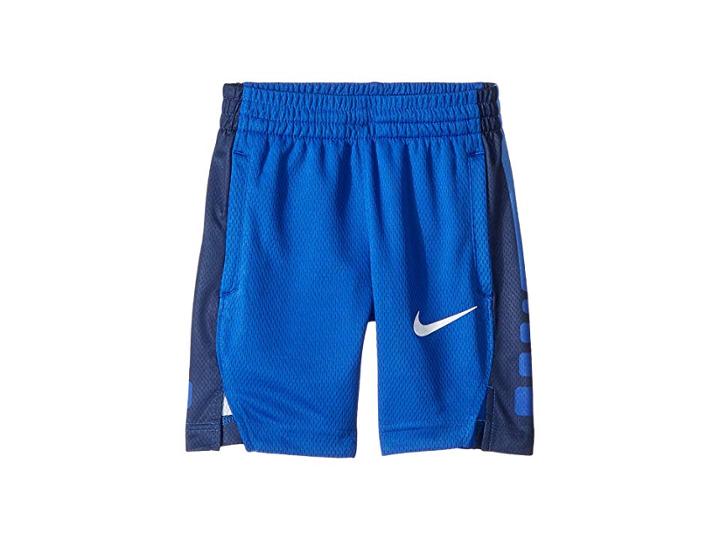 Nike Kids Elite Stripe Shorts (little Kids) (game Royal/blue Void) Boy's Shorts