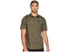 Sean John Short Sleeve Solid Shirt (grape Leaf) Men's Clothing