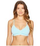 Letarte Halter Top (aquamarine) Women's Swimwear
