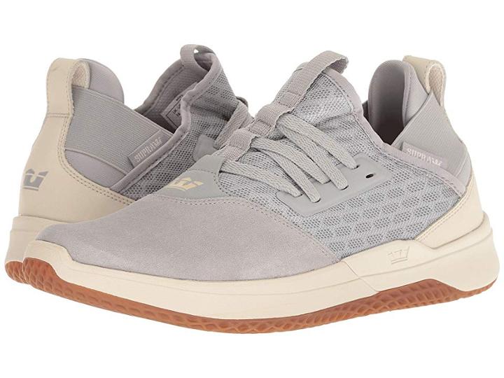 Supra Titanium (light Grey/bone/gum) Men's Skate Shoes