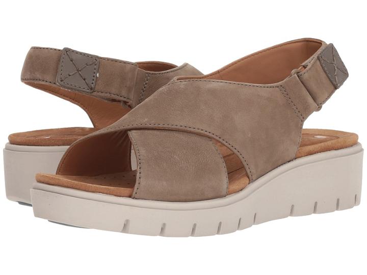 Clarks Un Karely Hail (sage Nubuck) Women's Sandals