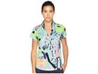 Jamie Sadock Cirque Print Short Sleeve Top (dreamwalker) Women's Short Sleeve Pullover