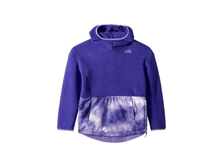 The North Face Kids Riit Fleece Pullover (little Kids/big Kids) (deep Blue) Girl's Fleece