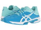 Asics Gel-solution(r) Speed 3 (aqua Splash/white/diva Blue) Women's Tennis Shoes