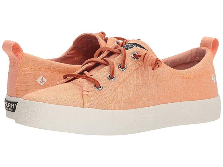 Sperry Crest Vibe Crepe Chambray (salmon) Women's Shoes