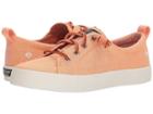 Sperry Crest Vibe Crepe Chambray (salmon) Women's Shoes