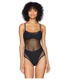 L*space Mesh Madness One-piece (black) Women's Swimsuits One Piece