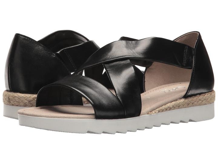 Gabor Gabor 82.711 (black Lammnappa) Women's Dress Sandals