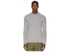 Belstaff Southview Cashmere Blend Sweater (mid Grey Melange) Men's Sweater