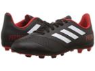 Adidas Kids Predator 18.4 Fxg Soccer (little Kid/big Kid) (black/white/red) Kids Shoes