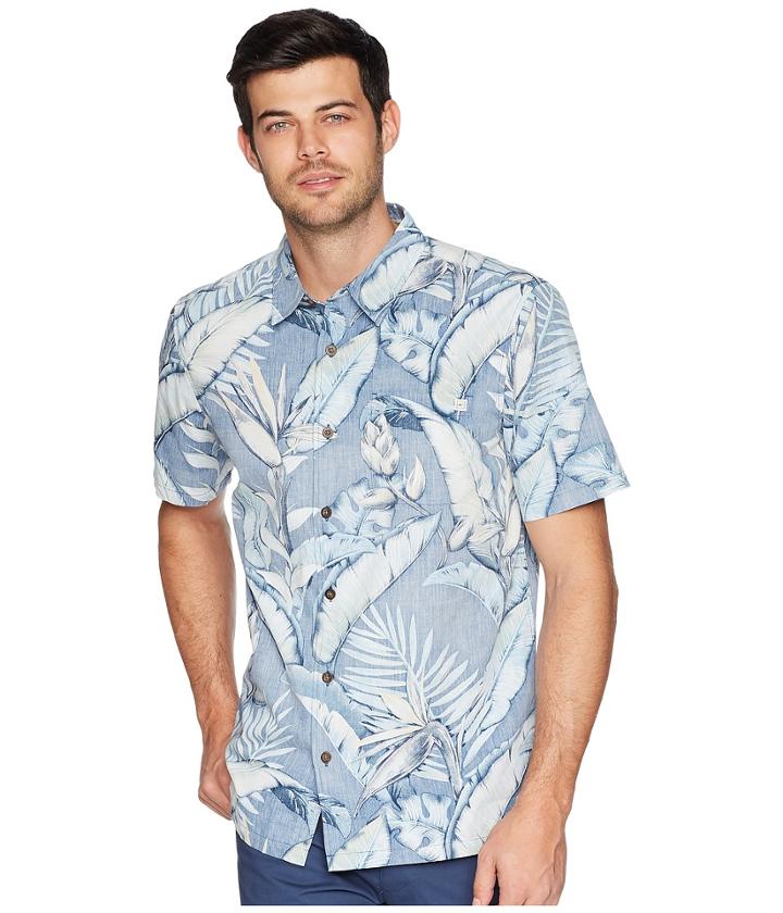 O'neill Ocean Grove Woven Top (deep Blue) Men's Clothing