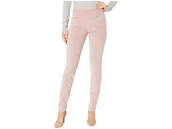 Jag Jeans Nora Pull-on Skinny In Soft Touch Velveteen (dusty Rose) Women's Jeans