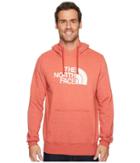 The North Face Half Dome Pullover Hoodie (bossa Nova Red Heather/vintage) Men's Sweatshirt