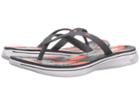 Skechers Performance H2 Goga (charcoal/coral) Women's Sandals