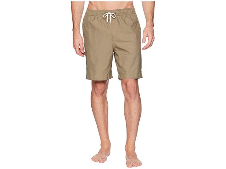Fred Perry Textured Swimshorts (olive) Men's Swimwear